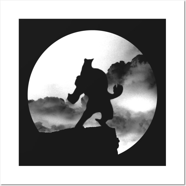 Lycan on the Edge Wall Art by ProxishDesigns